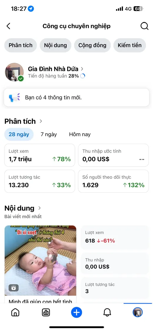 Gia Đình Nhà Dứa: 1,7 triệu view